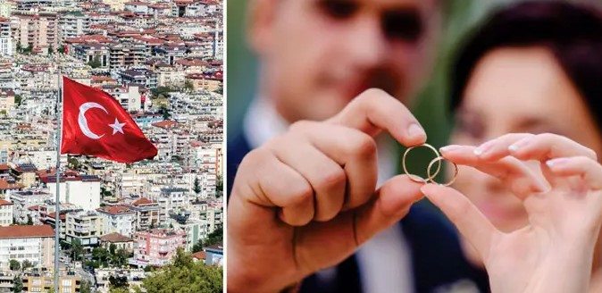 شرایط اخذ شهروندی ترکیه از طریق ازدواج